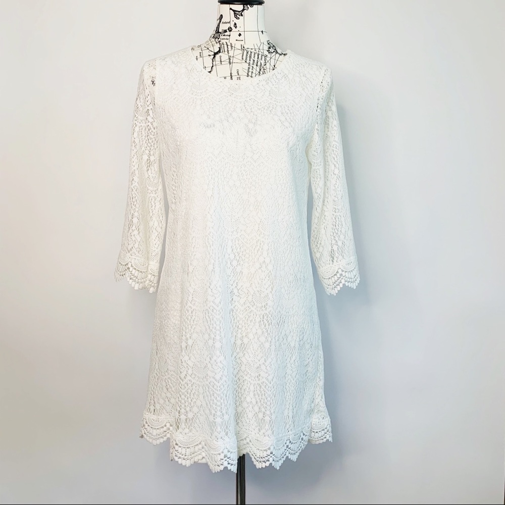 Divided White Dress Size 12